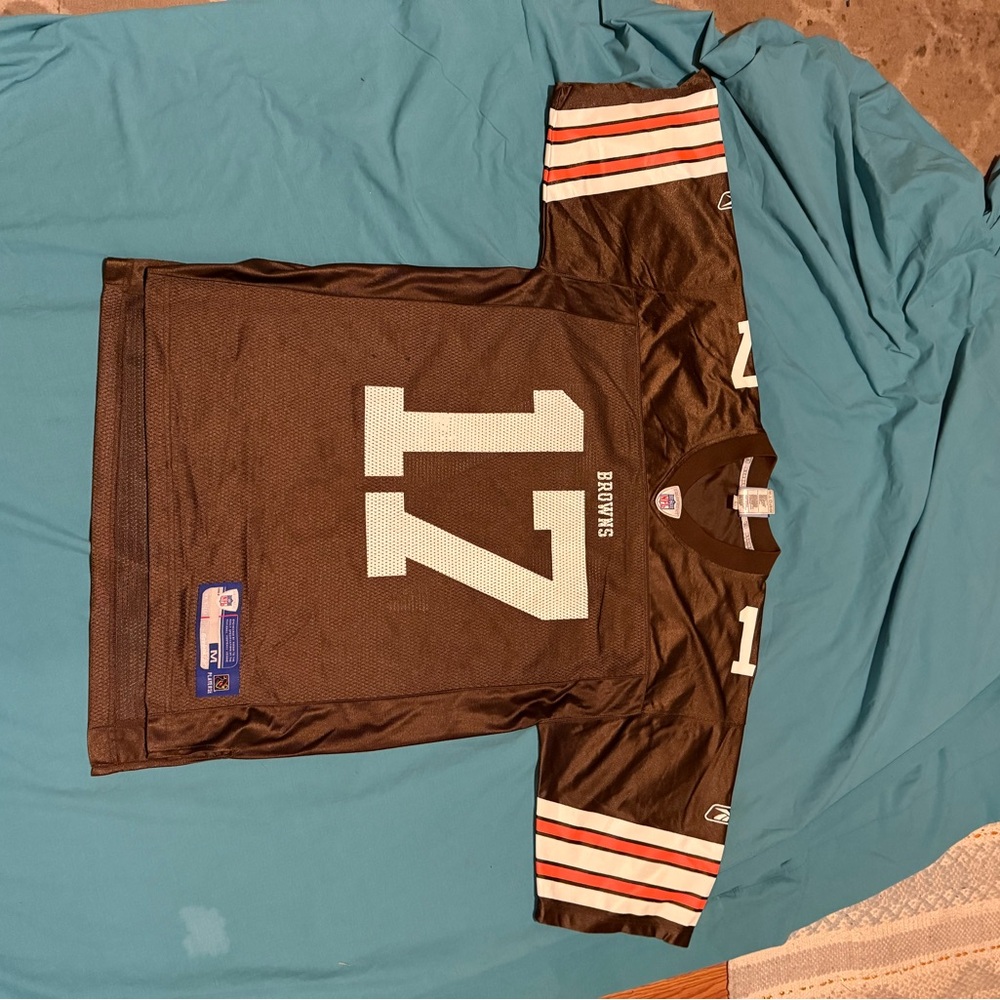 NFL Cleveland Browns football jersey great look size medium